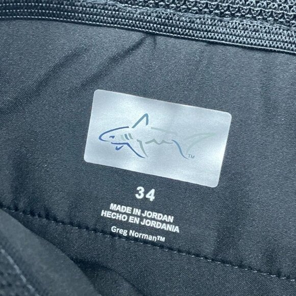 Greg Norman Mens Navy Stretch Golf Shorts Size 34 Nylon Blend a0826 - Picture 3 of 6